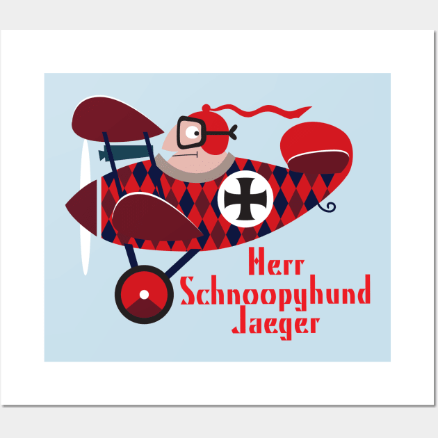 Red Baron Wall Art by hoopaman